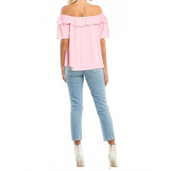 NEW FLYNN SKYE brynn top in cotton candy pink - Picture 4 of 4